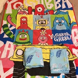 Yo Gabba Gabba bed set